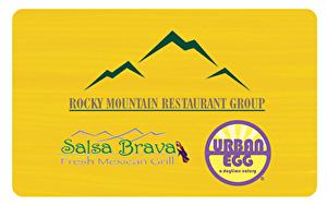 Rocky Mountain Restaurant Group Gift Card