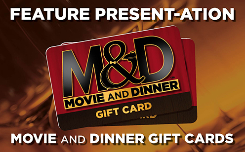 Movie and Dinner™ Gift Cards